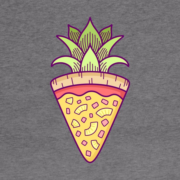 Pineapple Pizza Coat of Arms by sombrasblancas